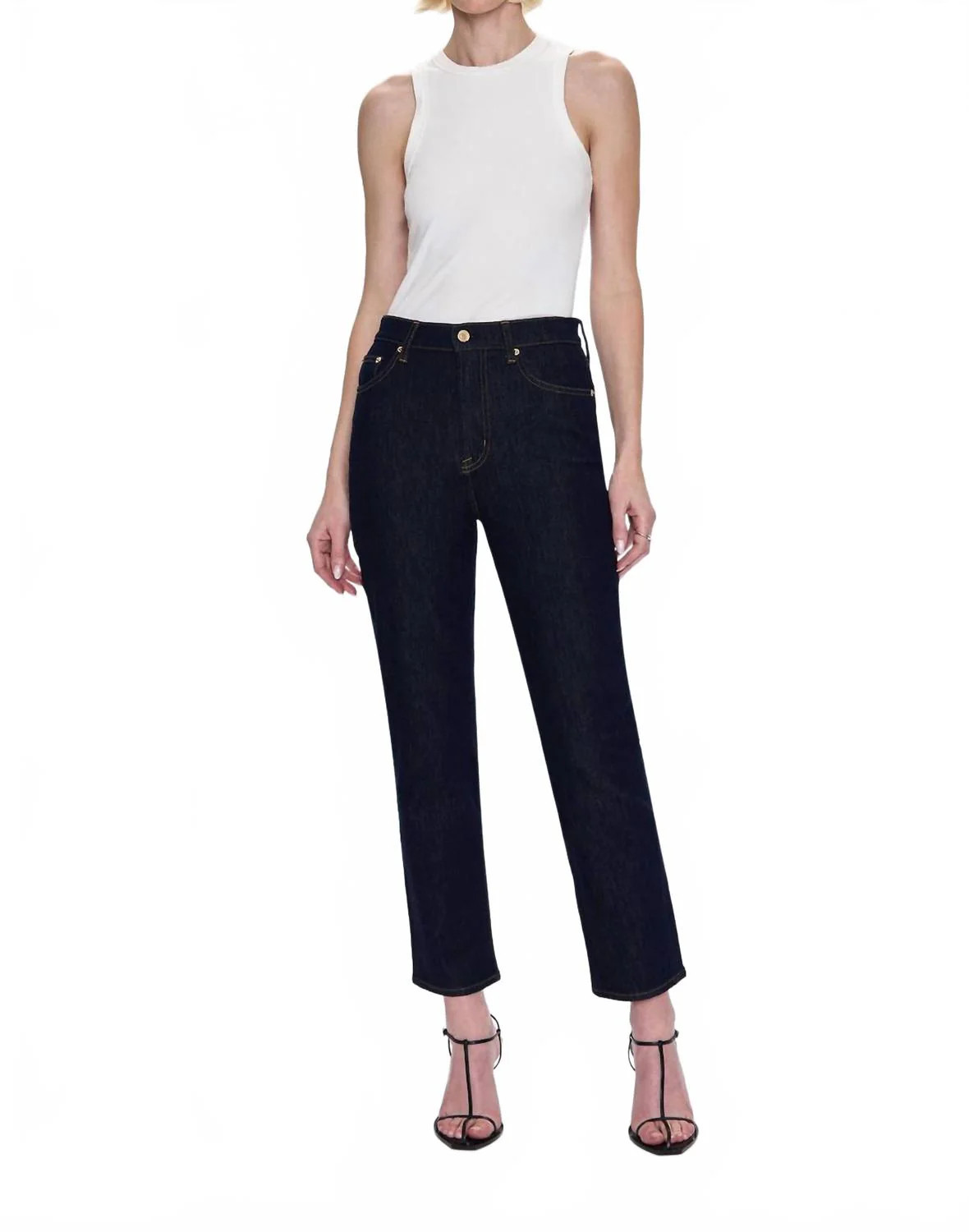 Bri Ankle Straight Leg Jeans In Nightfall | Shop Simon