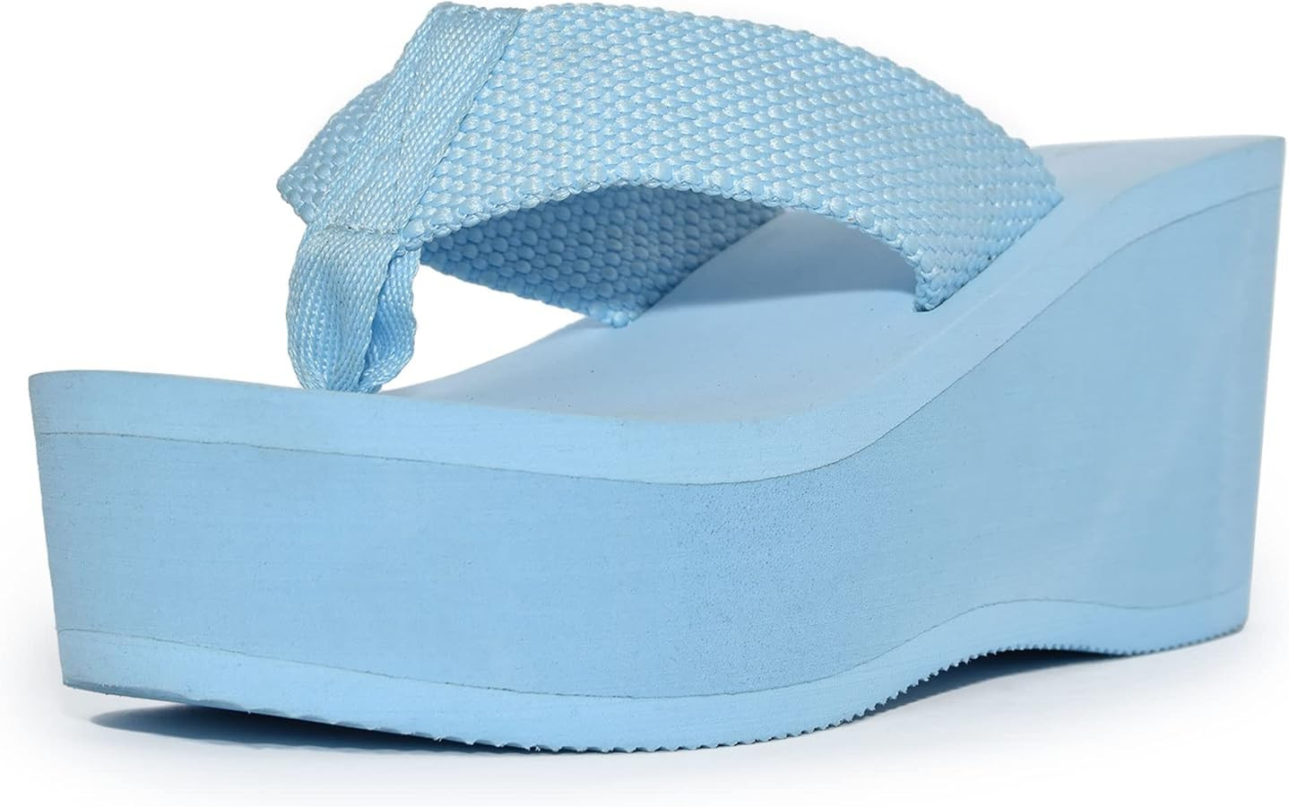 Womens Heat High Platform Wedge Flip Flop Sandals | Amazon (US)