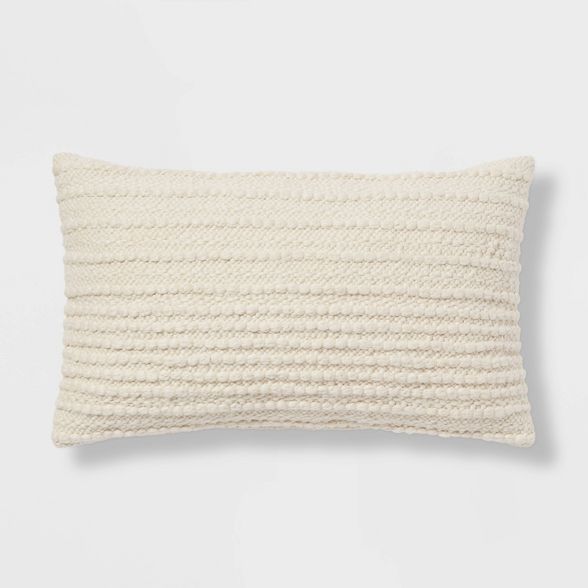 Oversized Textured Solid Throw Pillow - Threshold™ | Target