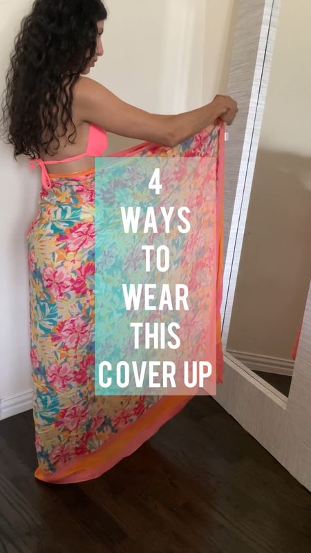 This is the cutest swimsuit coverup
and it can be worn multiple ways! The material is soft and airy.  Check out 4 different way I like to wear it! 

Swimsuit coverup  | summer | swim | summer dress | sarong | pareo

#LTKSeasonal #LTKtravel #LTKswim
