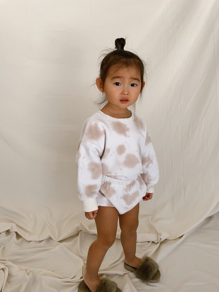 Hannah Sweatshirt (Teddy) | Sun Peony Coconut