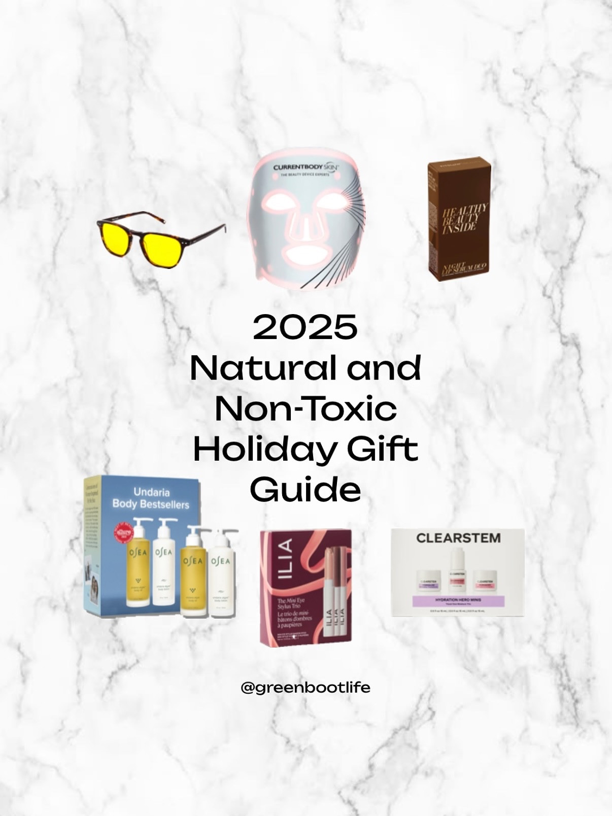 Ready to shop the best natural and low-tox gifts of the season? 🎁

I just dropped my 2025 Natural and Non-Toxic Holiday Gift Guide — featuring the best clean, high quality and sustainable brands I truly use (plus discount codes!).

💚 Gifts under $150, $100, and $50 — all curated by me featuring clean beauty and wellness brands and products you can trust.

🎁 Tap the link in my bio or head to [greenbootlife.com] to explore the guide before things sell out, as a lot of brands have already started their Black Friday sales!

Comment HOLIDAY and I’ll send the guide directly to your inbox! 

#CleanBeautyGifts #HolidayGiftGuide #GreenBootLife #SustainableBeauty #CleanSkincare #GiftIdeas #CleanMakeup #ConsciousLiving #BeautyBlogger

#LTKHoliday #LTKSeasonal #LTKGiftGuide