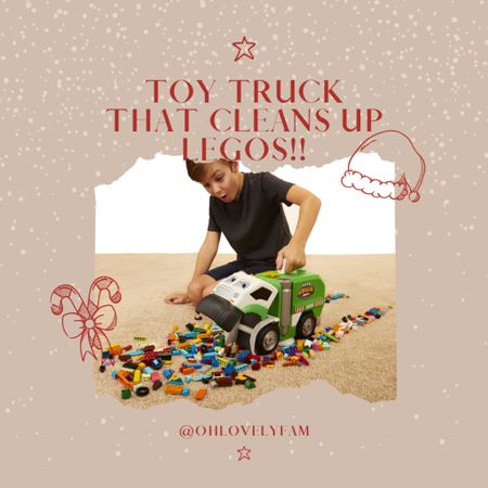 This toy truck makes cleaning up legos fun!

#LTKHolidaySale #LTKkids #LTKHoliday