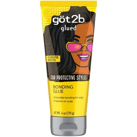 got2b Glued Bonding Glue for Protective styles, Invisible, Quick Dry Wig Glue, 6 oz | Walmart (US)