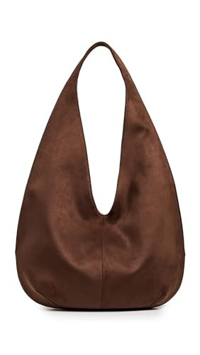JW PEI Women's Dara Faux Suede Hobo Bag, Mocha Brown, One Size | Amazon (US)