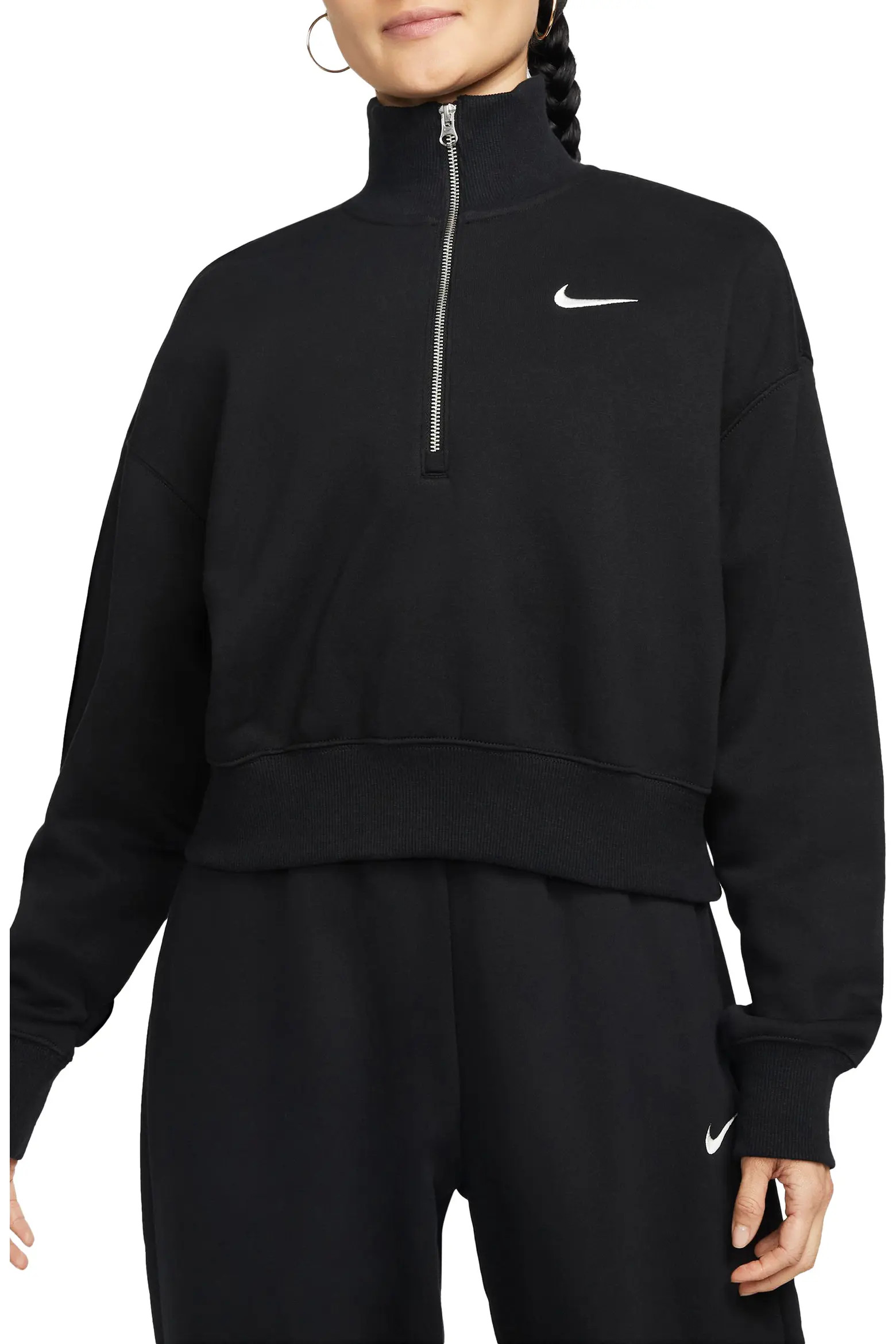 Nike Sportswear Phoenix Fleece Crop Sweatshirt (Women) | Nordstrom | Nordstrom