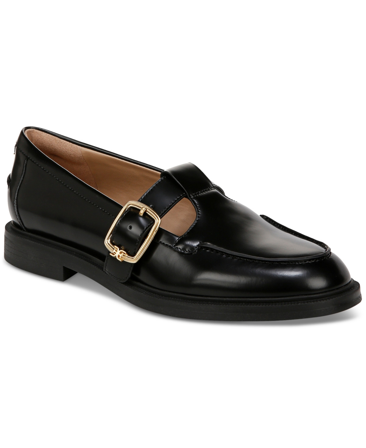 Sam Edelman Women's Elaina Loafers - Black Leather | Macy's