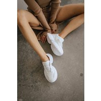 White Sneakers Made Of Genuine Leather, Women's Sneakers, Chunky Sole Summer Sneakers. Women's Leather City Shoes | Etsy (US)