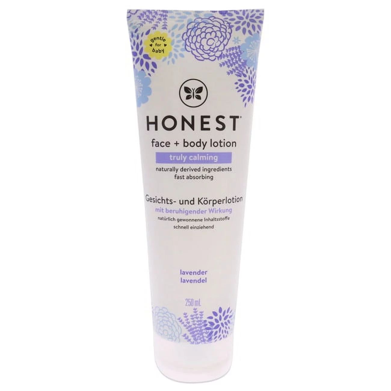 Truly Calming Face + Body Lotion, Lavender, 8.5 fl oz (250 ml), The Honest Company | Walmart (US)