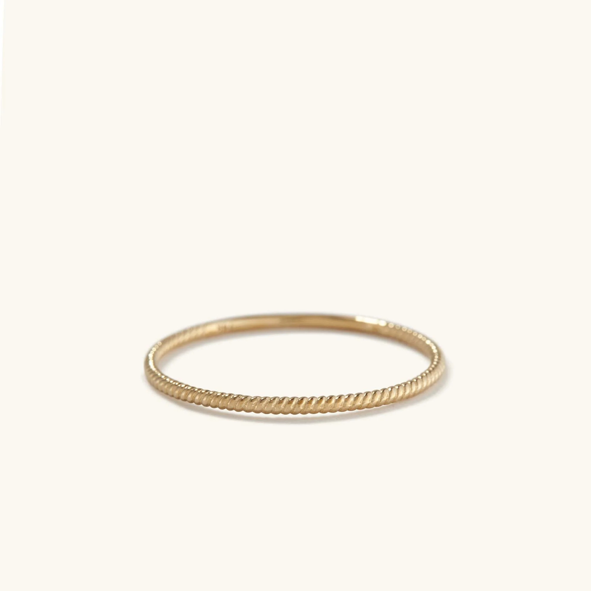 Twist Ring | Mejuri Fine Crew