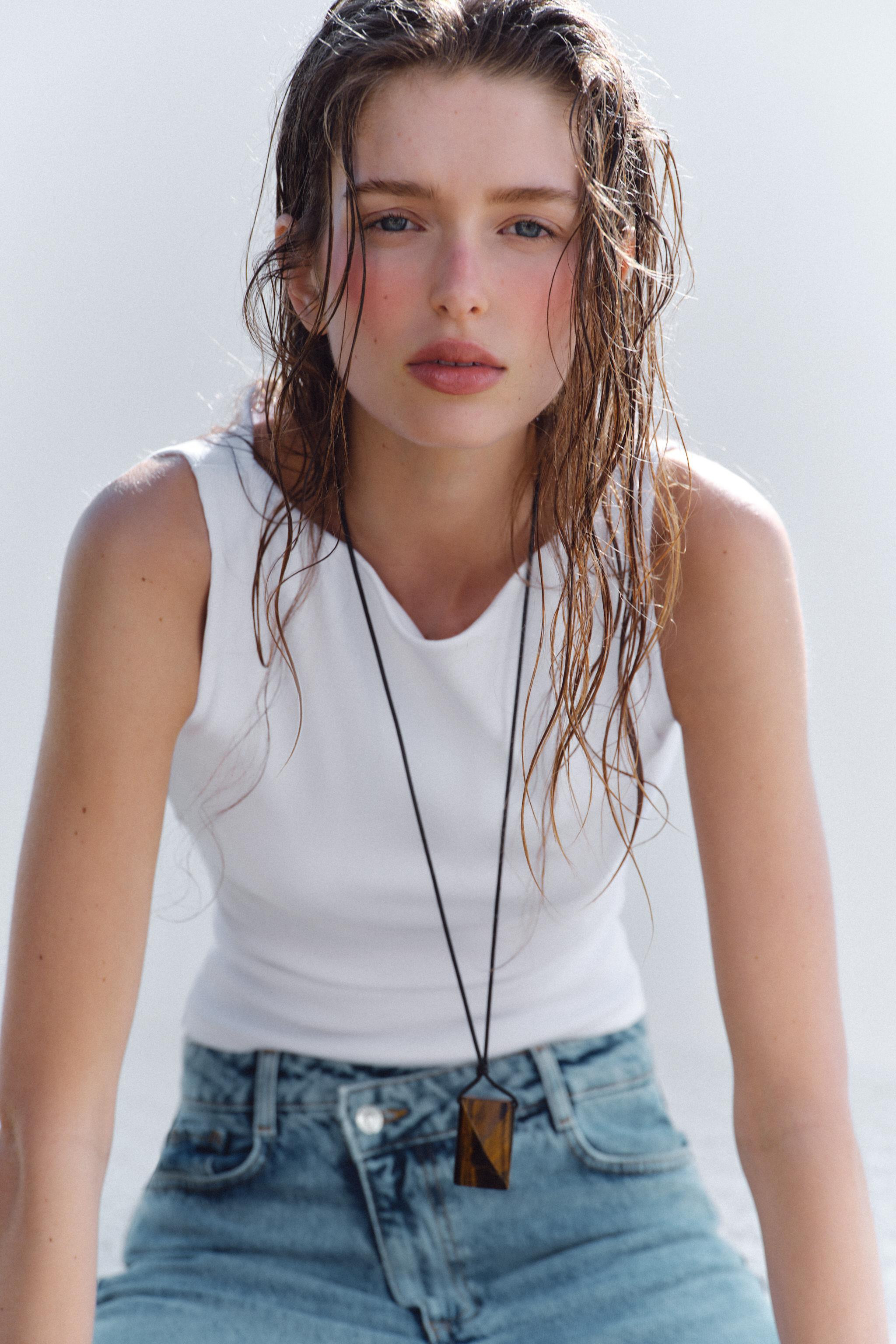 RIBBED TOP | Zara UK