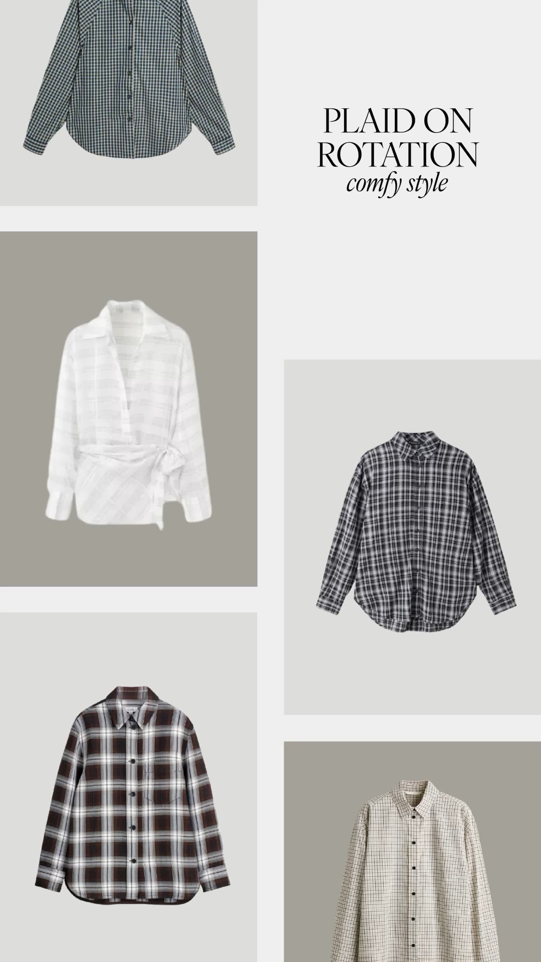 plaid shirt on rotation 


publicité

#LTKfrance #LTKautumn #LTKeurope