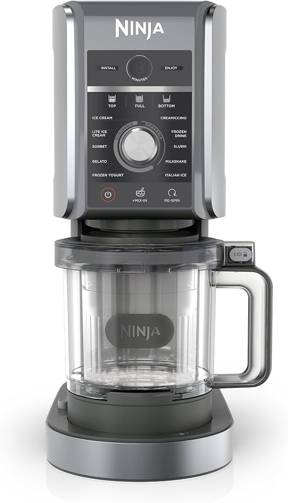 Ninja NC501 CREAMi Deluxe 11-in-1 Ice Cream & Frozen Treat Maker with 2 XL Family Size Pint Conta... | Amazon (US)