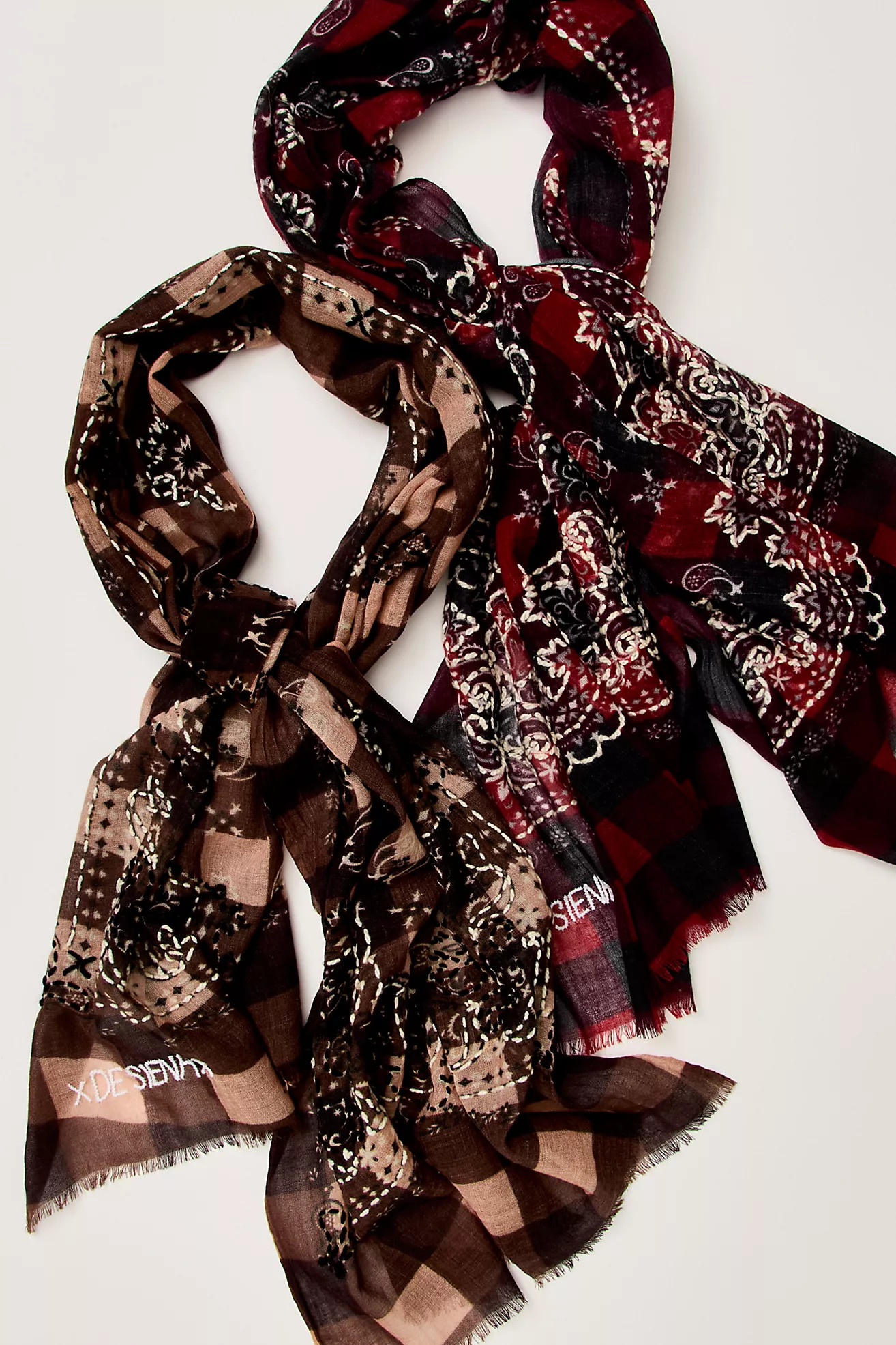 De Sienna Gingham Scarf | Free People (Global - UK&FR Excluded)