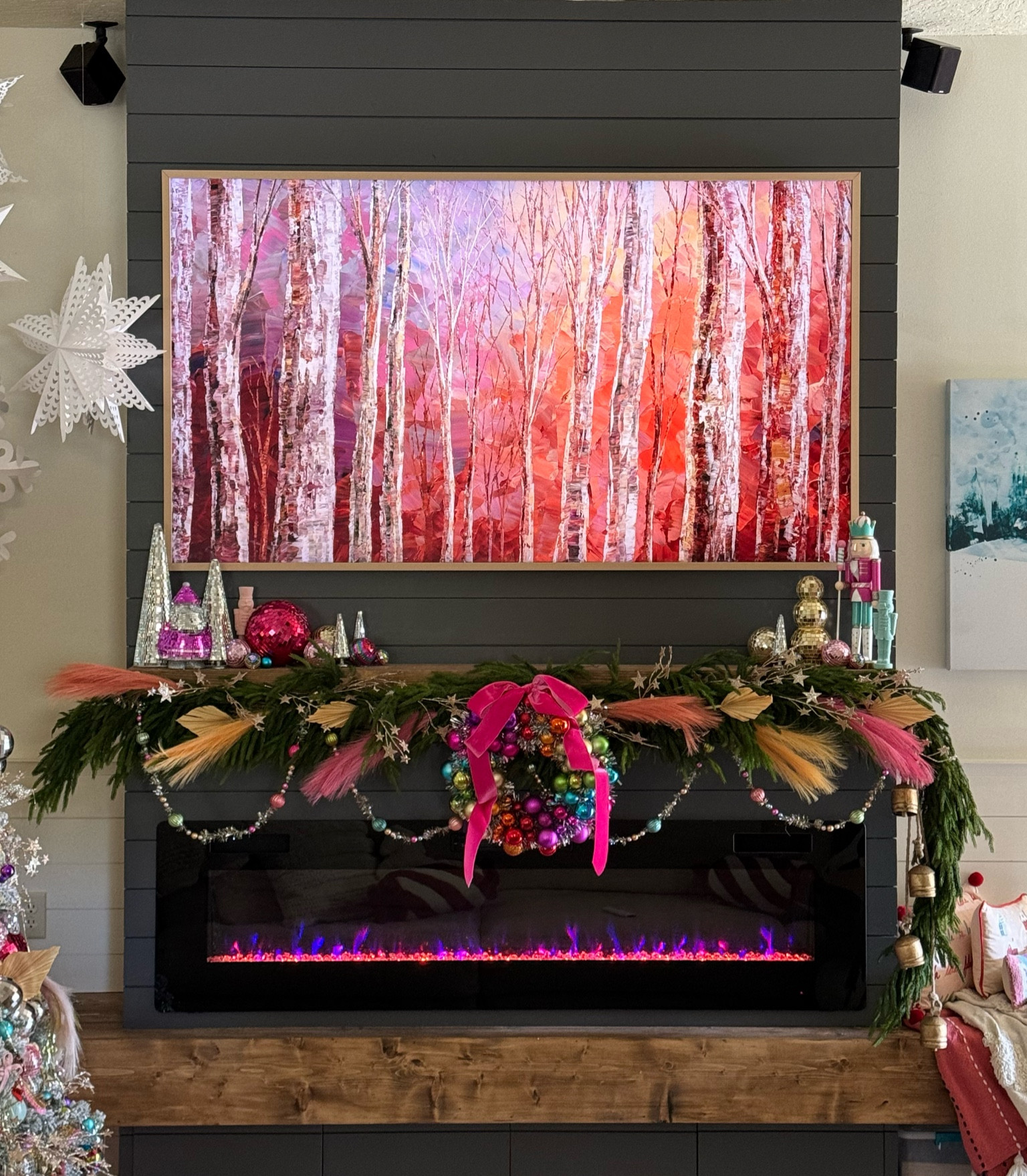 POV: you found the viral real touch garland and it is MAGICAL ✨

#LTKHoliday #LTKSeasonal #LTKhome