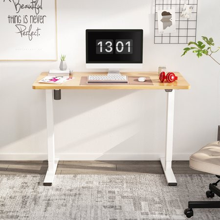 FlexiSpot Home Office Electric Height Adjustable Desk 48 x 30 Width Desktop Computer Desk Ergonomic  | Walmart (US)