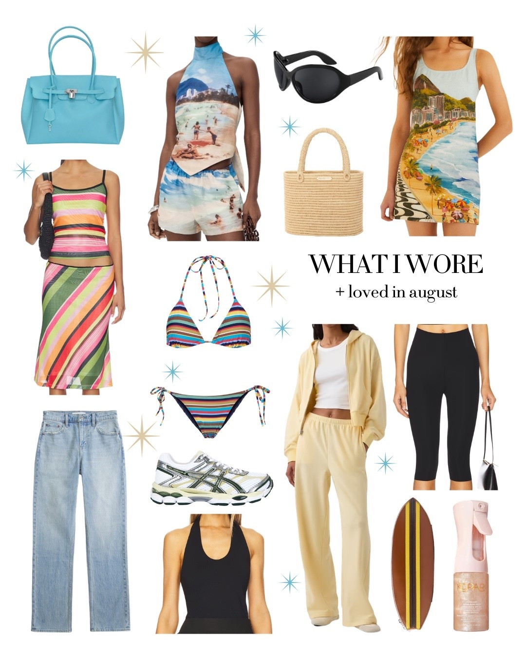 what I wore and loved in august! 

 