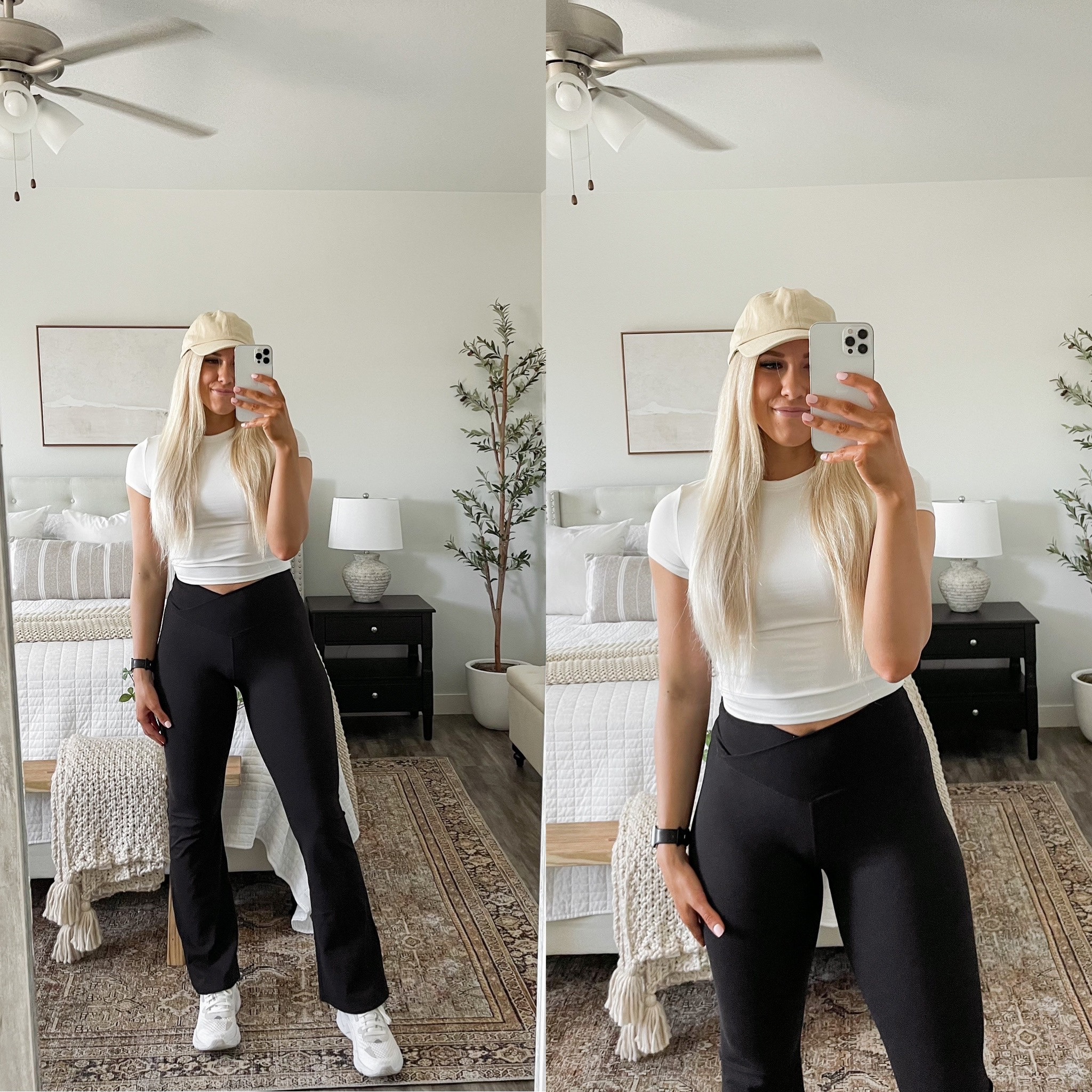 Review of TOPYOGAS Women's Casual Bootleg Yoga Pants V