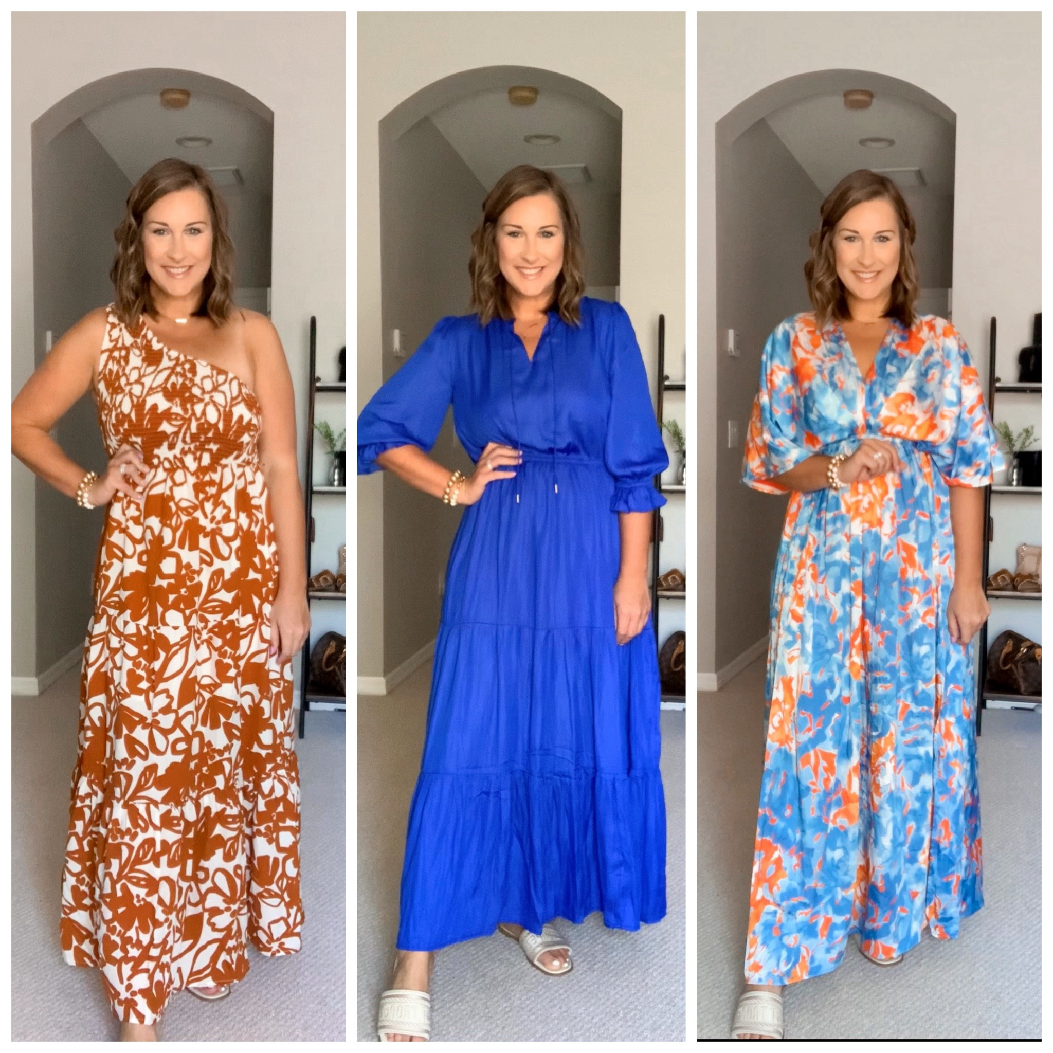 Maxi dresses from AVARA 💙🌷

Medium in all 3
The material on these are SO good! High end feel for sure 

#LTKfindsunder100 #LTKstyletip #LTKmidsize