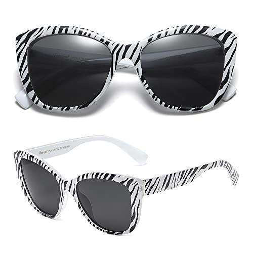 PolarSpex Cat Eye Sunglasses for Women - Trendy & Polarized Oversized Womens Sunglasses - Fashionable Shades for Women | Amazon (US)