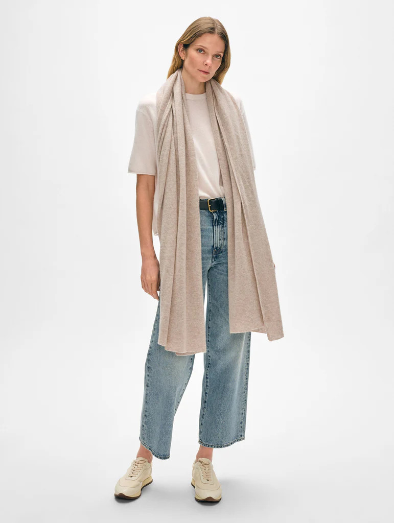 Cashmere Travel Wrap | White and Warren