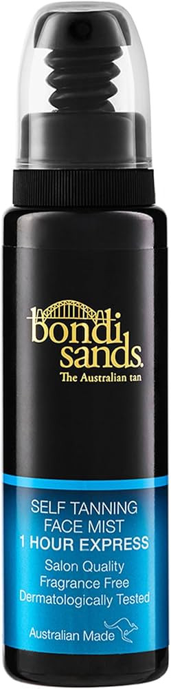 Bondi Sands 1 Hour Express Self Tanning Face Mist | Lightweight Dual Action Formula, Dermatologic... | Amazon (US)