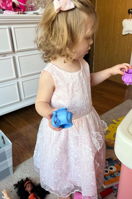 Ready for Easter in her beautiful pink new dress!  She’s ready to celebrate! 💕

Part of a collection — you can get one in toddler and kid size! 

Would be a beautiful wedding guest dress or for any special occasion! 

#LTKwedding #LTKbaby #LTKkids