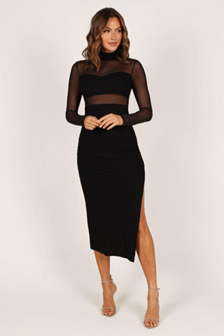Women's Farrow Long Sleeve Midi Dress | Macy's