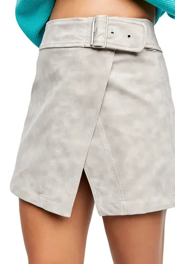 Ari Buckle Waist Mini Skirt | Nordstrom Rack