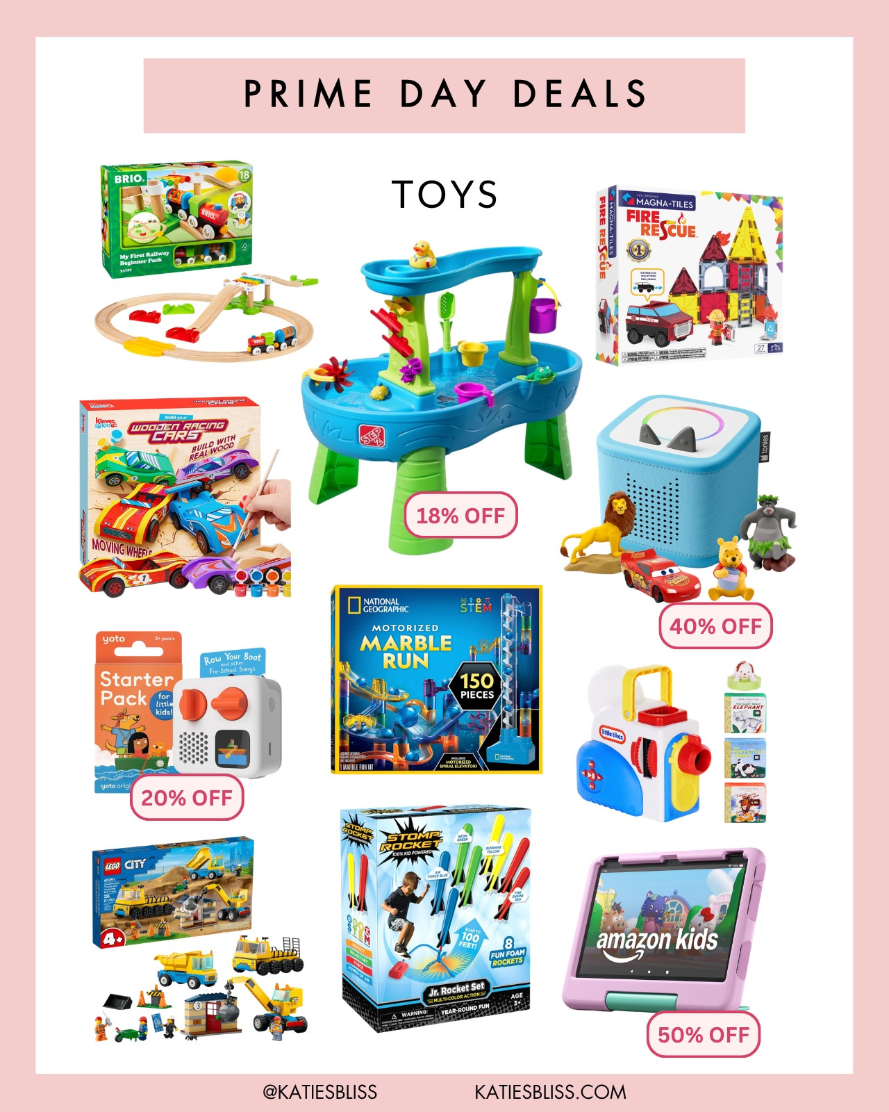 Amazon Prime Day Deals ✨ toys

Sale Alert. Markdowns. Deals. Prime. Kids. Toy. Water table. Train. Lego. Magnatiles. Tonie box. Yoto. Marble run. Stomp rocket. Paint.

#LTKSaleAlert #LTKKids