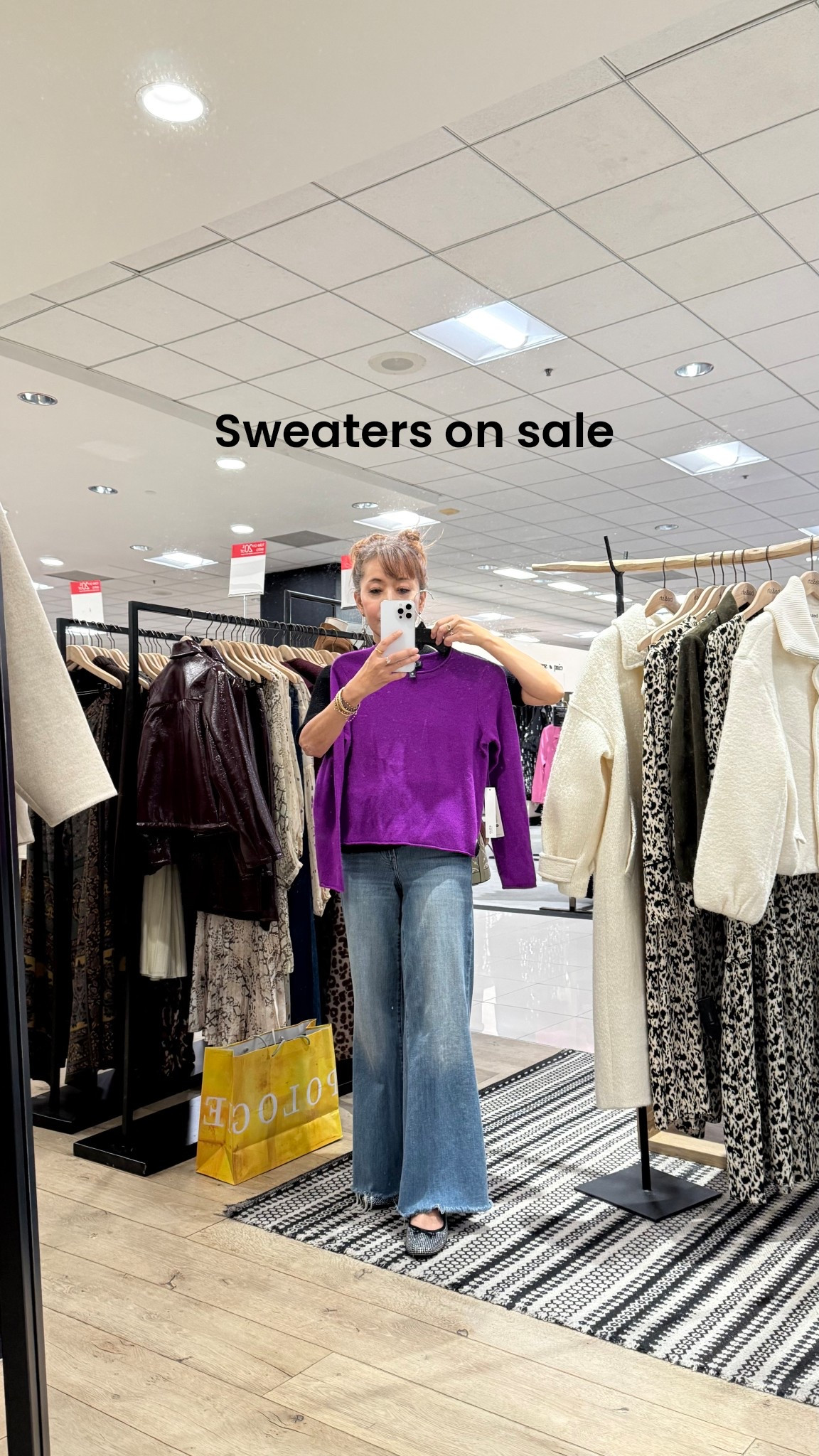 In California, where the weather is beautiful but still cashmere sweaters are worth owning and they are on sale  #cashmere 

#LTKSaleAlert