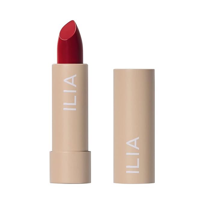 ILIA - Color Block Lipstick | Non-Toxic, Vegan, Cruelty-Free, Clean Makeup (Tango (Deep Red With ... | Amazon (US)