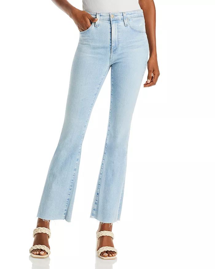 Farrah High Rise Boot Cut Jeans in 21 Years Coastline | Bloomingdale's (US)