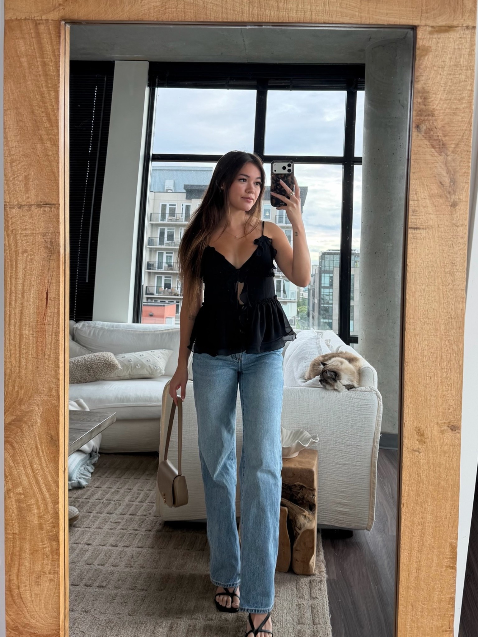 Top: S
Jeans: size 23

#LTKPetite