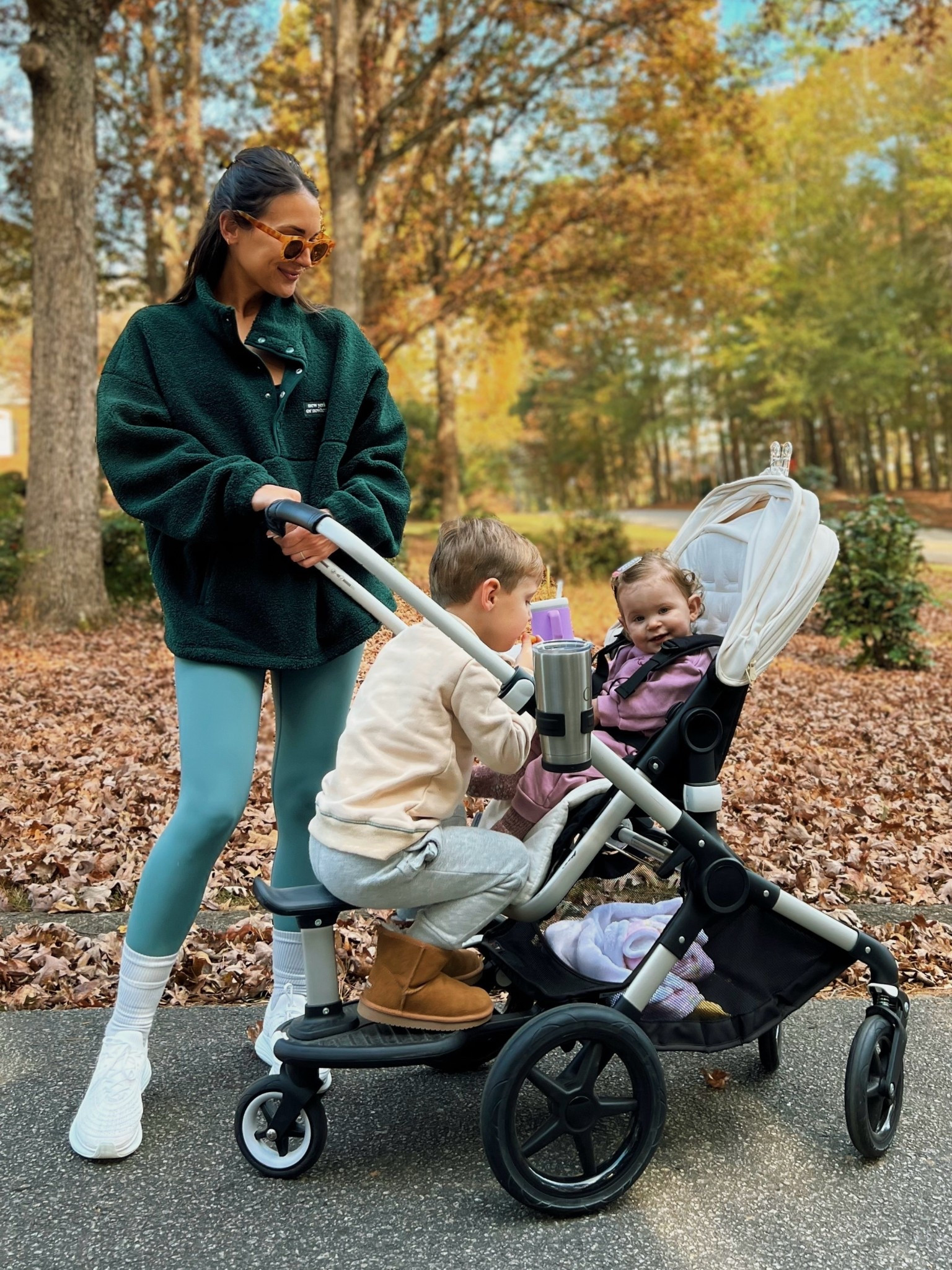 This fleece is old and no longer available but I linked some similar styles! 

We love this stroller and kickboard for T

#LTKmomlife