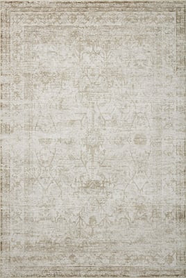 Honora HON-01 Ivory/Natural Area Rug | Rugs Direct