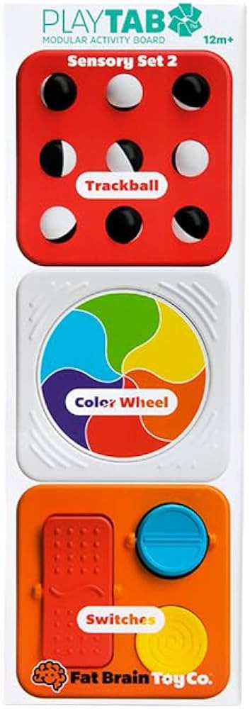 Fat Brain Toys PlayTab Tiles Set 2 - New/PreOrder Baby Toys & Gifts for Babies | Amazon (US)