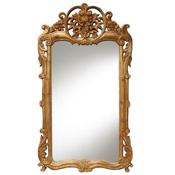 Hickory Manor HM7038 GL Flourishing Gold Leaf Decorative Mirror | Walmart (US)