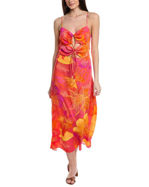 FARM Rio Summer Garden Ombre Midi Dress | Shop Simon