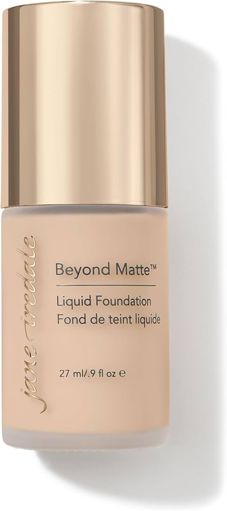 jane iredale Beyond Matte 3-in-1 Liquid Foundation Lightweight, Buildable Coverage with a Semi Ma... | Amazon (US)
