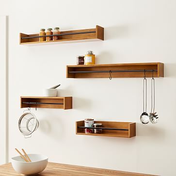 Bekins Reversible Wall Shelves (Set of 2) | West Elm (US)