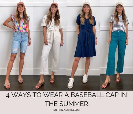 Summer style baseball cap hat for everyday looks 

#LTKSeasonal #LTKstyletip