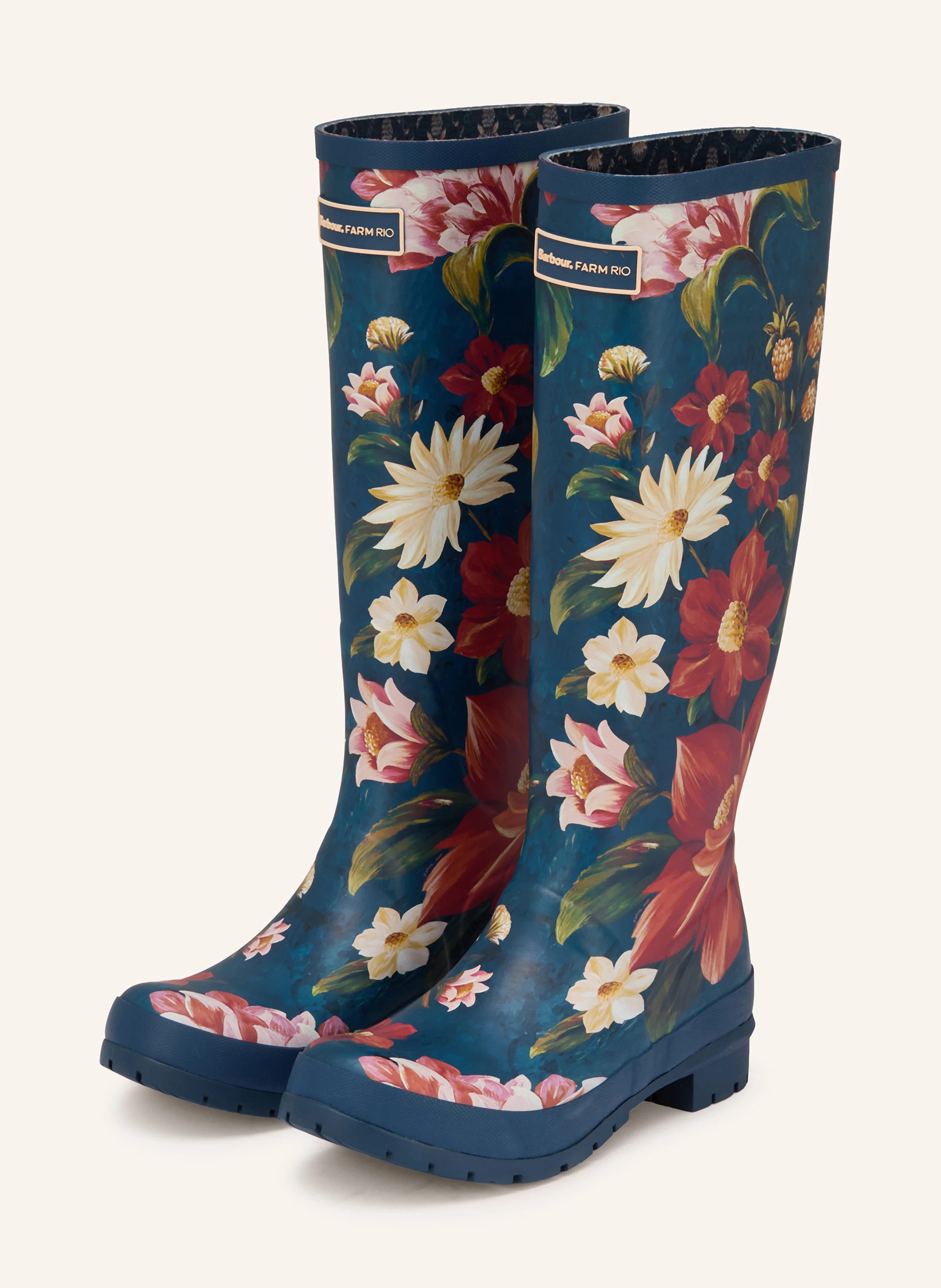 Barbour Gummistiefel WILD FLOWER Barbour FARM Rio in dunkelblau | Breuninger (DACH)