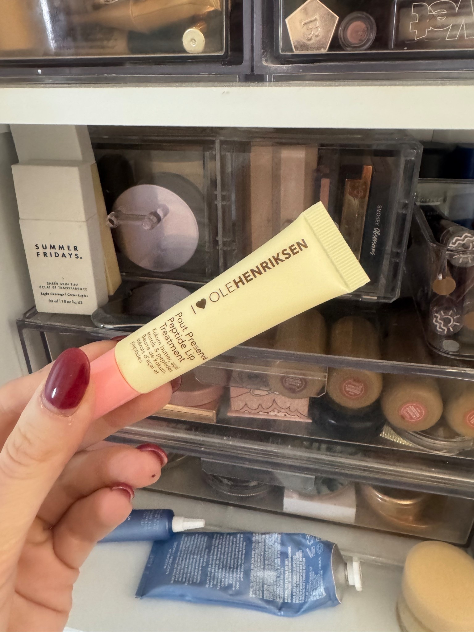 If my lips feel dry, this is what I’m reaching for. Peptides + hydration in one swipe. Pout Preserve Peptide Lip Treatment. 

#LTKmorningroutine #LTKOver40 #LTKBeauty