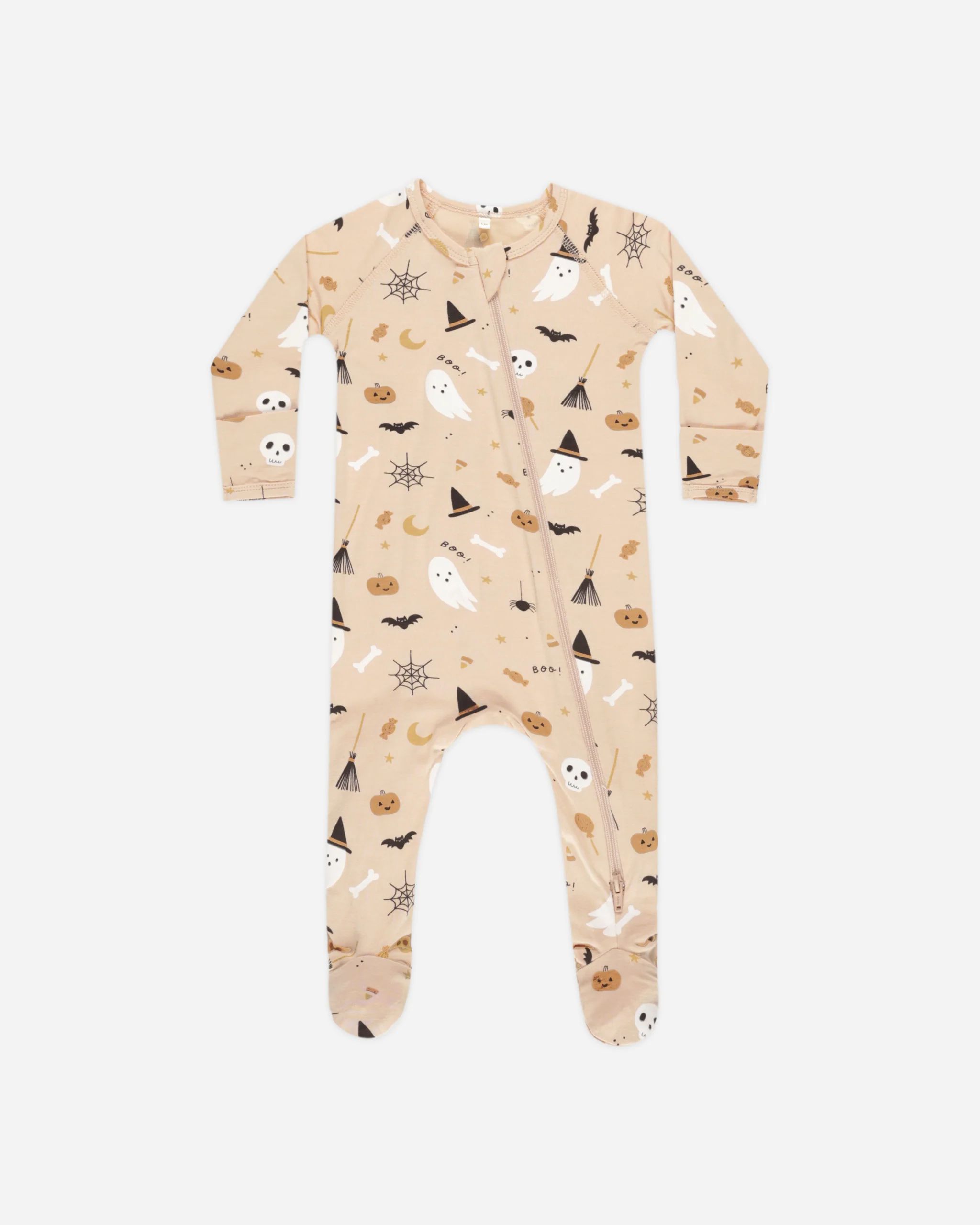 Bamboo Zip Footie || Halloween | Rylee + Cru