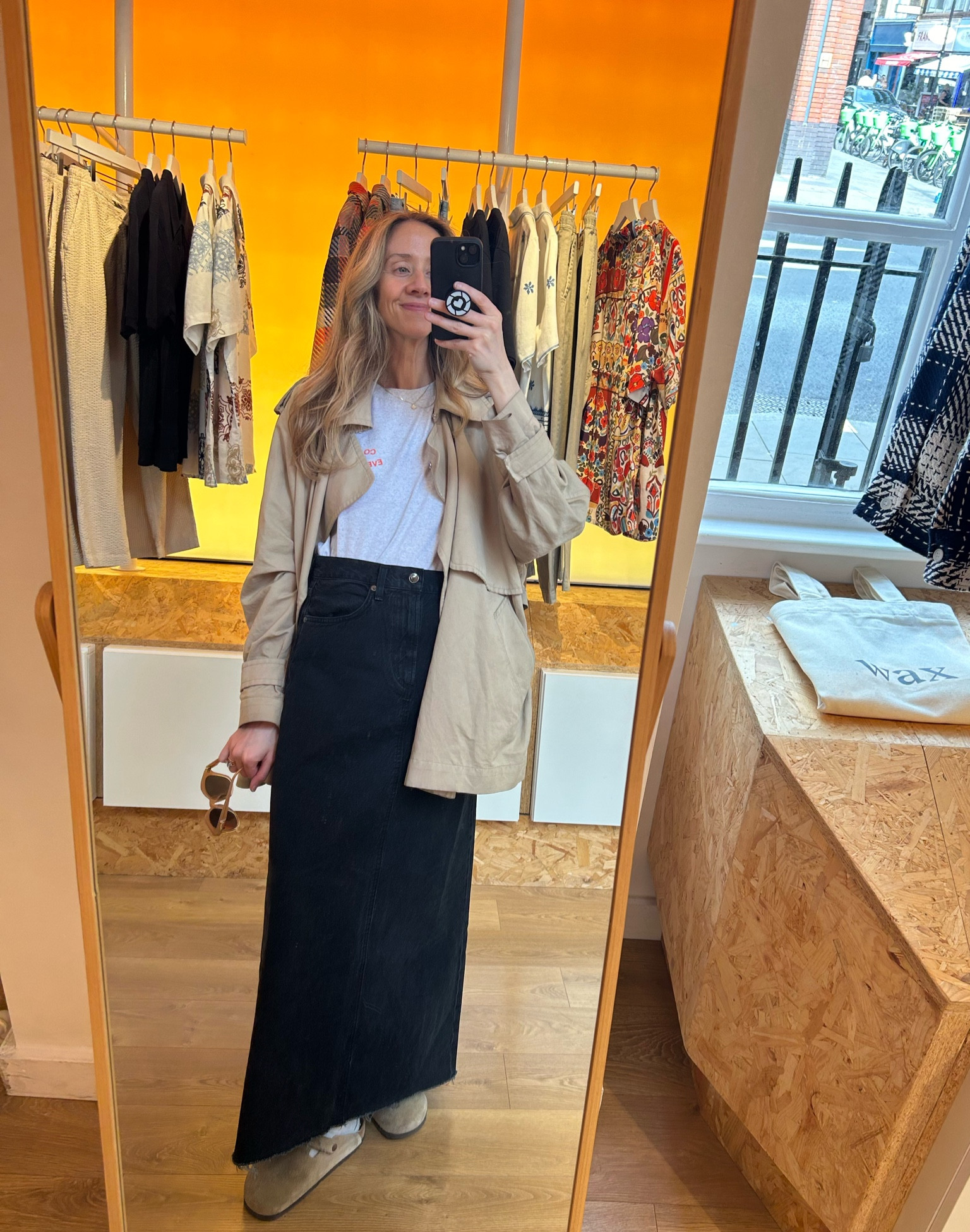 Spring outfit!

Mac, maxi denim skirt, berkinstocks 

#LTKstyletip #LTKSeasonal #LTKeurope