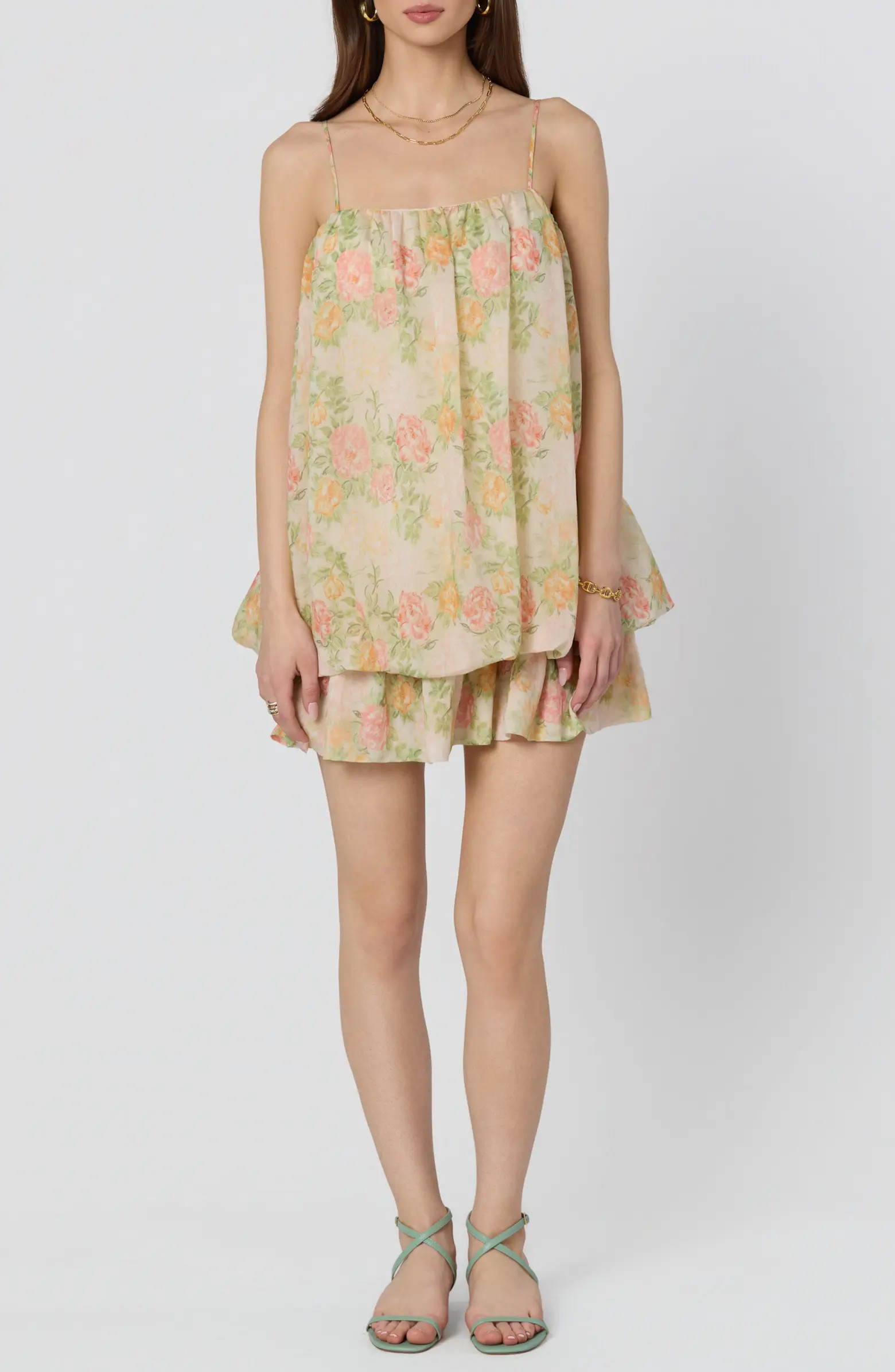 Jessa Floral Print Minidress | Nordstrom
