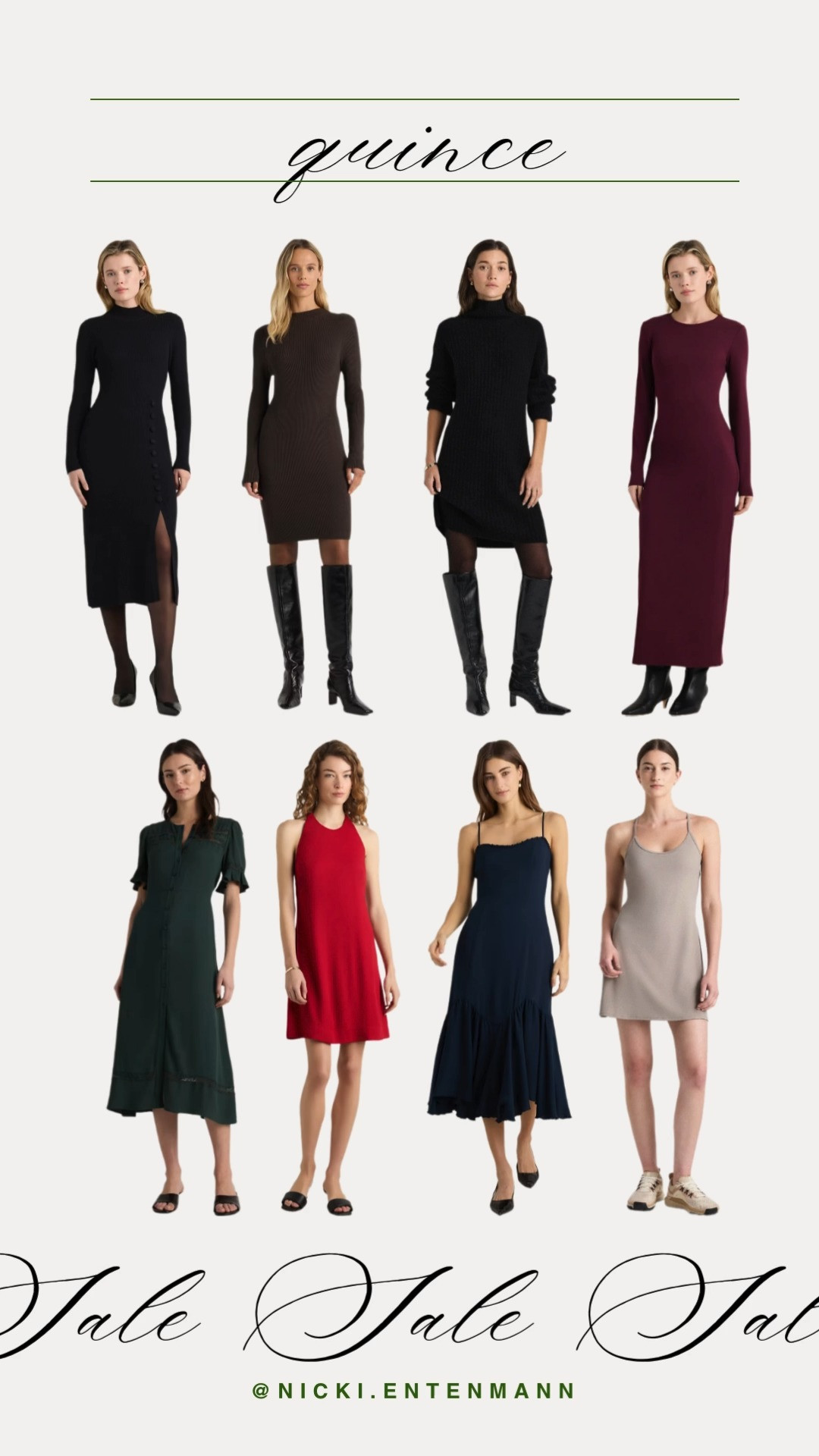 Quince dresses on markdown deliver timeless silhouettes, luxe fabrics, and effortless charm for cozy nights, celebrations, and everyday polished comfort. #Quince #Dresses #Markdown #Sale #AffordableFashion #SustainableStyle #WardrobeRefresh #EverydayElegance #DressStyle #FashionFinds 

 #LTKootd #LTKSaleAlert #LTKFindsUnder100