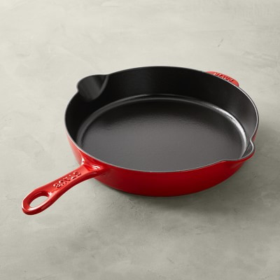 Staub Enameled Cast Iron Traditional Deep Skillet, 11-Inch | Williams-Sonoma