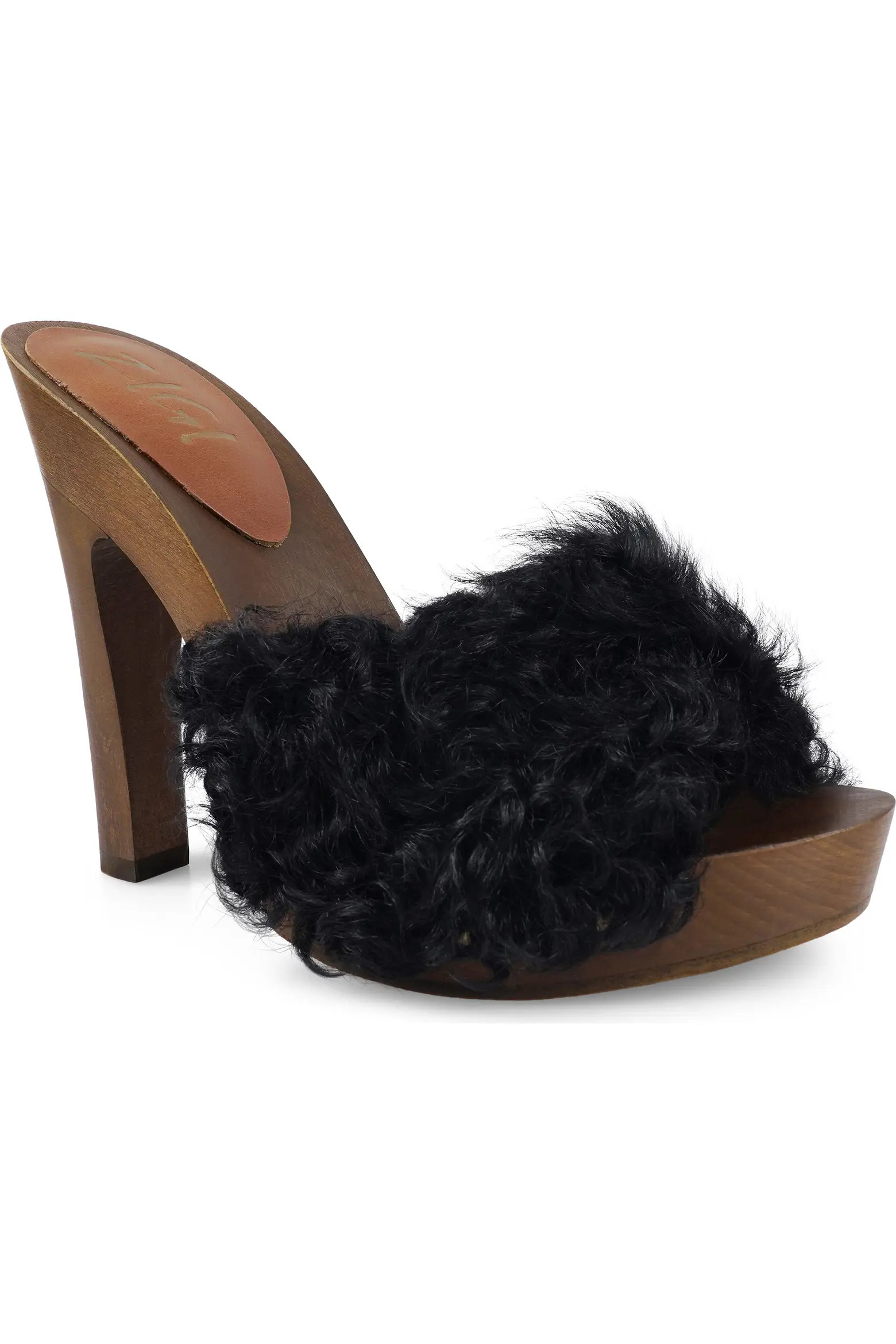 Genuine Shearling Platform Sandal (Women) | Nordstrom | Nordstrom